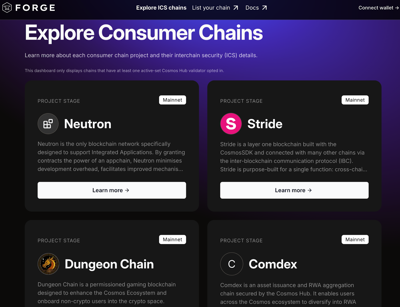 cosmos crypto defi infrastructure